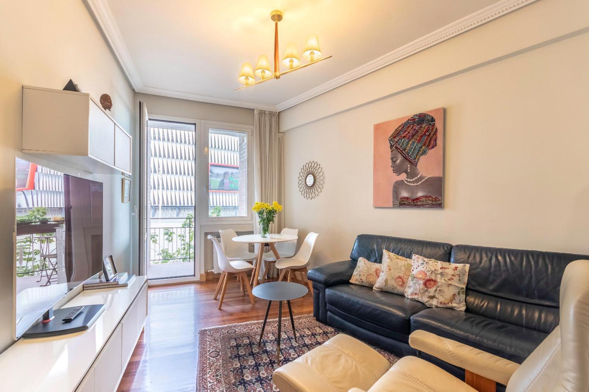 San Mames Apartment - Free Parking Bilbao Buitenkant foto